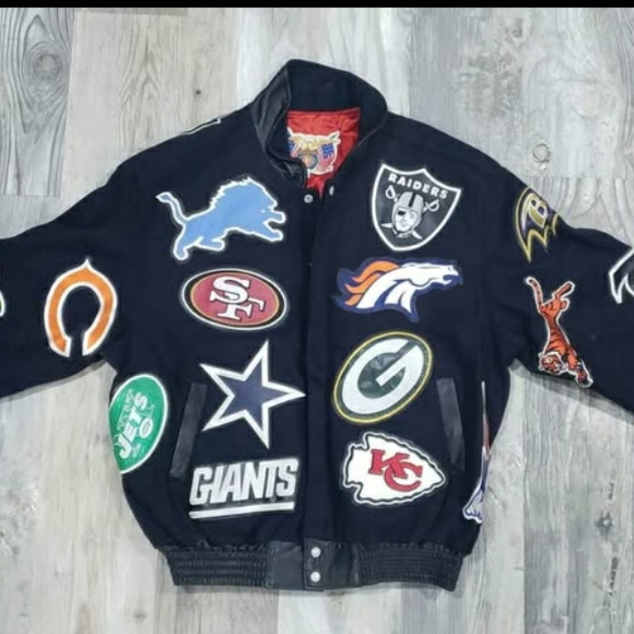 Other - NFL Team Logo Patch Jacket